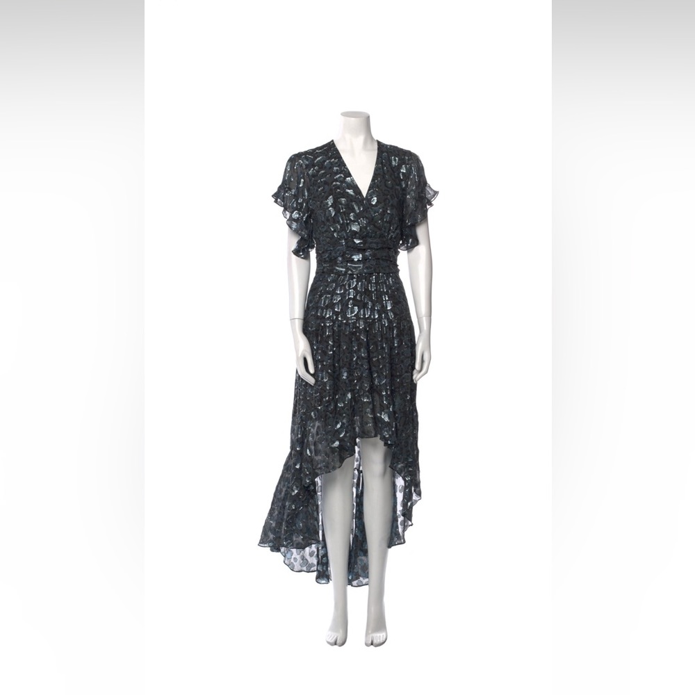 BA&SH faux wrap dress.